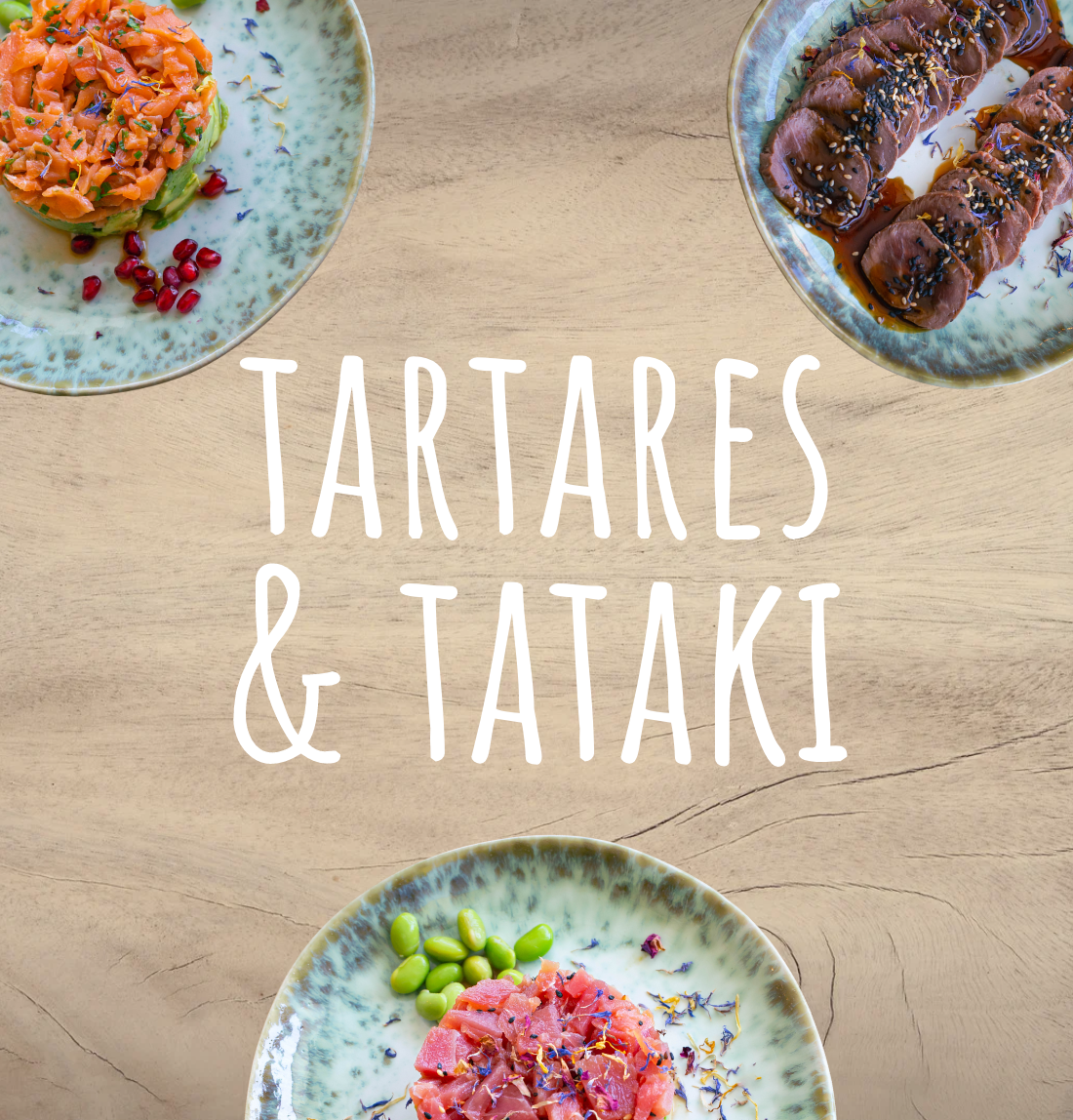 Tartares et tataki